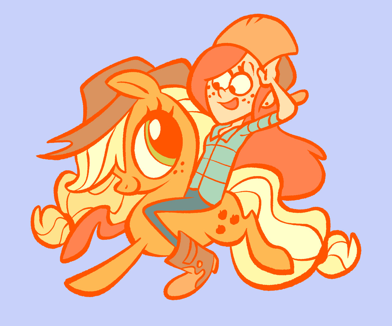 Gravity Foals - Apple & Wendy