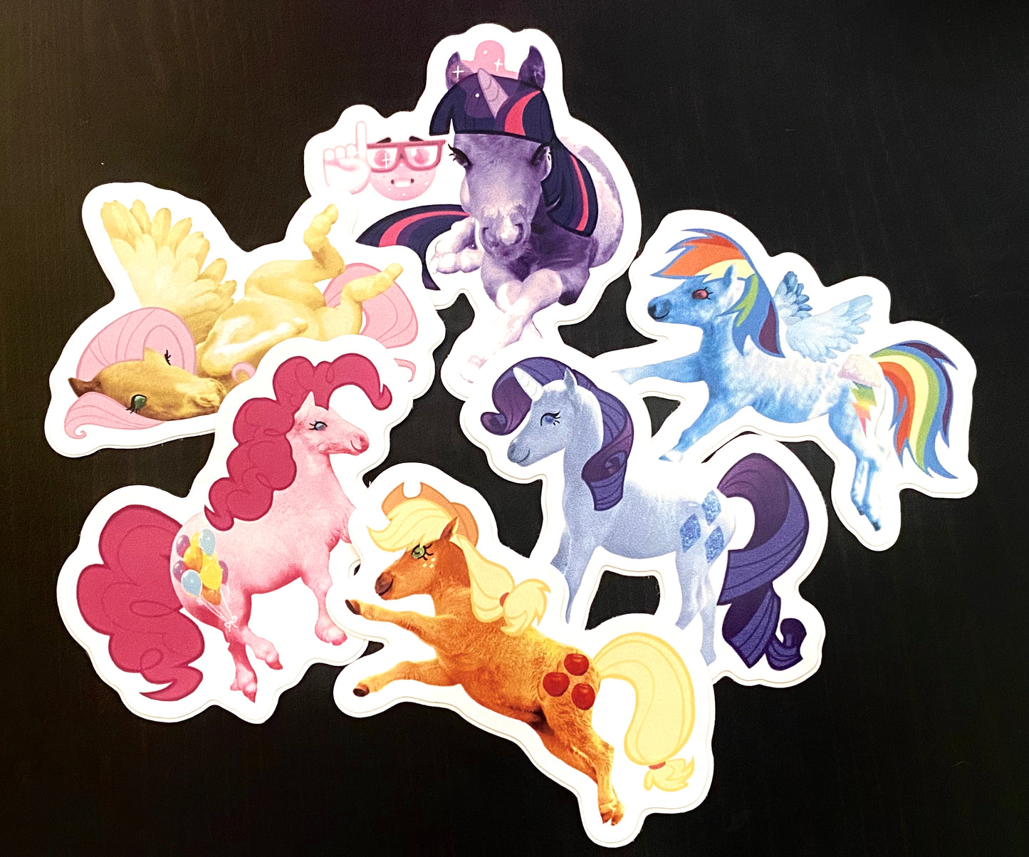 Sticker Pack - The Mane Six Get Real