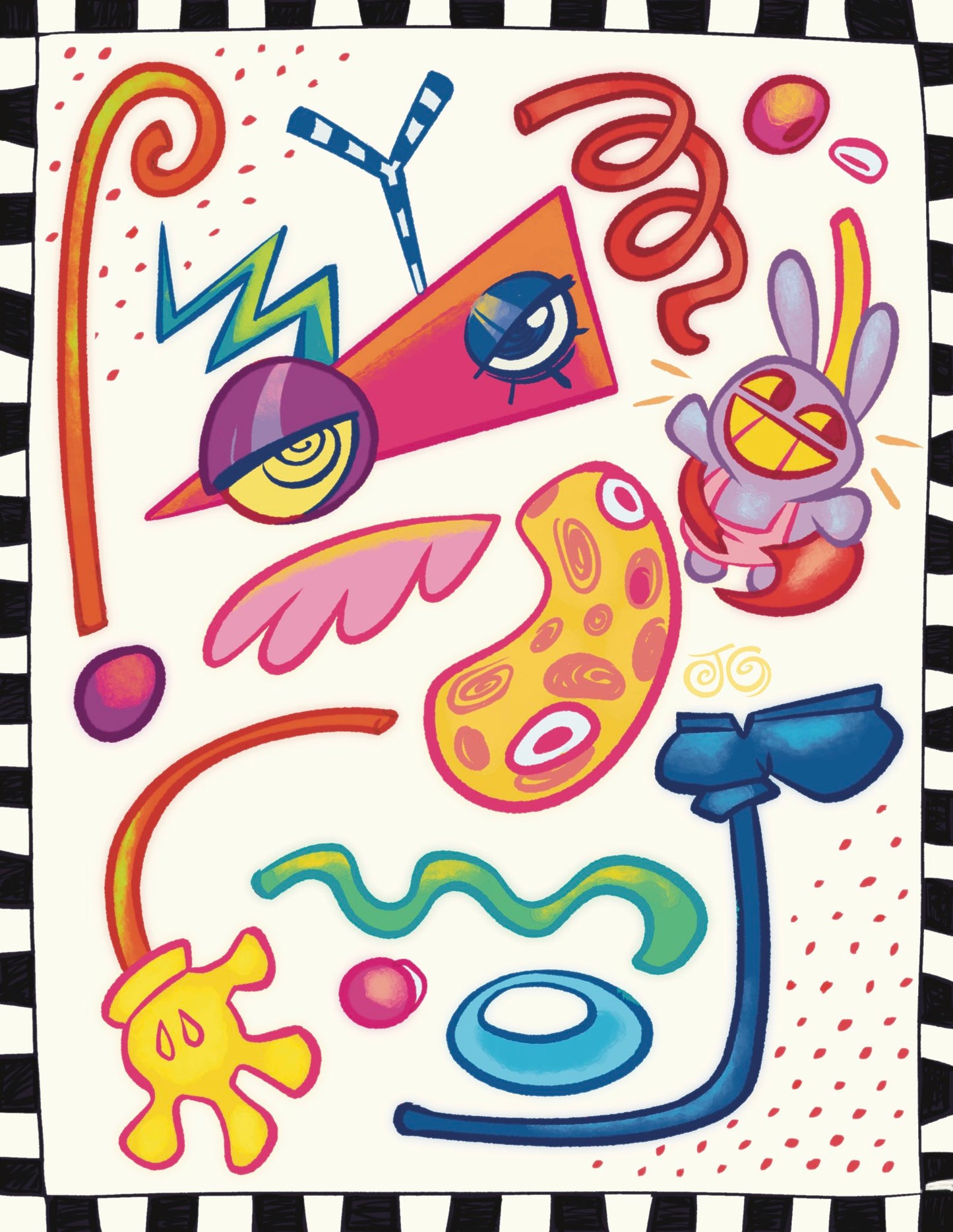 Zooble Parts Print (8.5"x11")