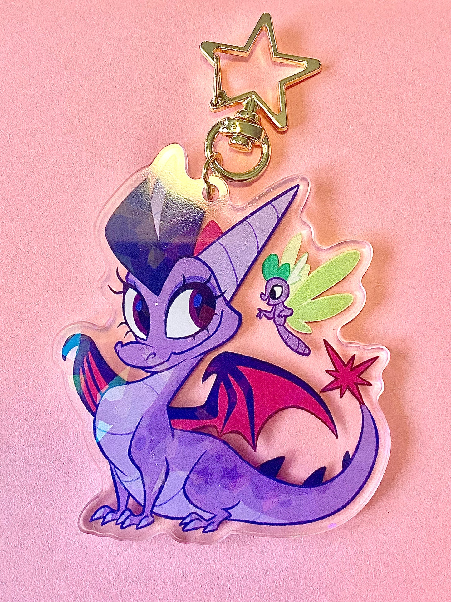 Dragon Keychain - Twilight