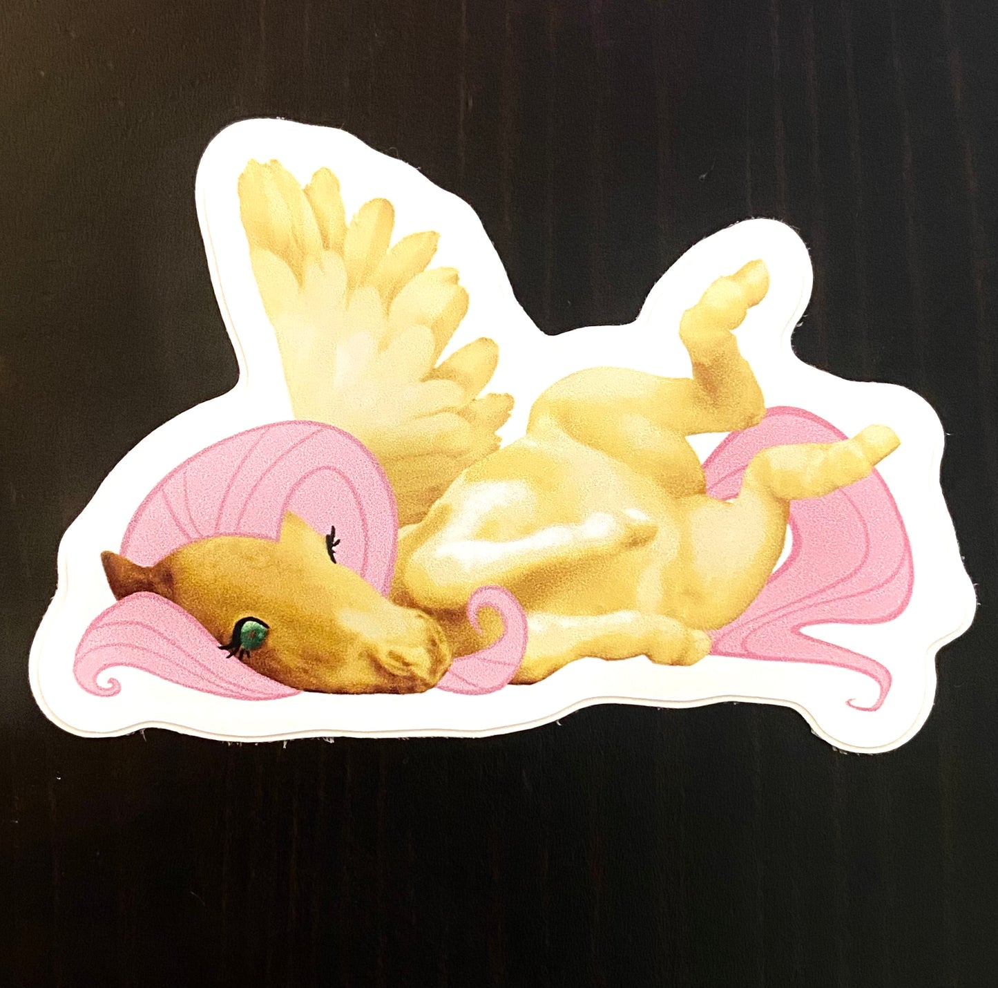 Sticker - Fluttershy Gets Real