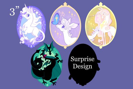 The Unicorn Foil Sticker Pack